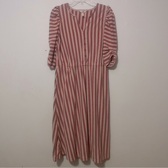 MATILDA JANE McIntosh Red Striped Knit Dress - Picture 5 of 14